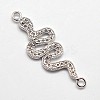 CZ Brass Micro Pave Cubic Zirconia Links X-ZIRC-L002-38P-2
