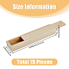 Rectangle Unfinished Wood Gift Storage Box CON-WH0094-38B-2