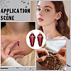 56pcs 2 Colors Halloween Theme Alloy Enamel Pendants ENAM-ME0001-41-4