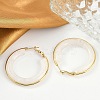 304 Stainless Steel Hoop Earrings For Women LS-EJEW-B113-02G-04-3