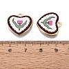 Valentine's Day Printed Alloy Pendants PALLOY-SZC0008-15B-3