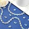 Electroplate Glass Bead Strands EGLA-E010-8x12mm-AB01-6