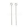 304 Stainless Steel Eye Pins STAS-K293-13P-0.6x30mm-1