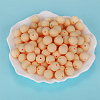 Round Silicone Focal Beads SI-JX0046A-20-3