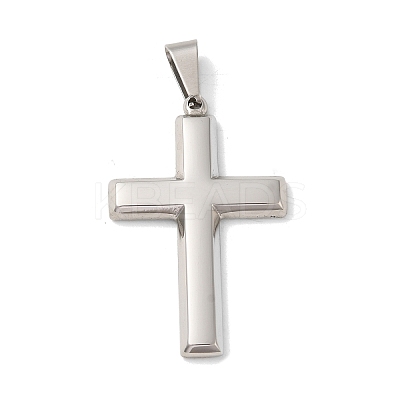 Non-Tarnish 304 Stainless Steel Pendants STAS-C105-02P-1