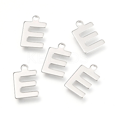 Non-Tarnish 201 Stainless Steel Charms X-STAS-C021-06P-E-1