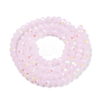 Electroplate Glass Beads Strands EGLA-A044-J3mm-L02-1