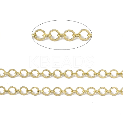 Brass Circle Ring Link Chains CHC-P010-07G-1