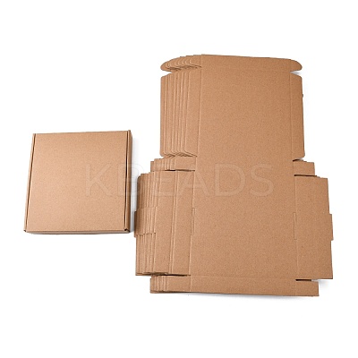 Kraft Paper Folding Box CON-F007-A08-1