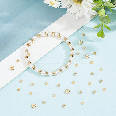300Pcs Brass Spacer Beads KK-DC0003-59-1