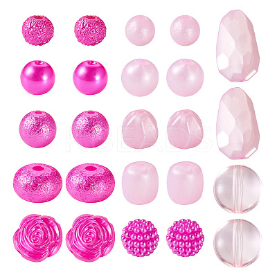 100G Opaque Acrylic Beads MACR-TA0001-51-1