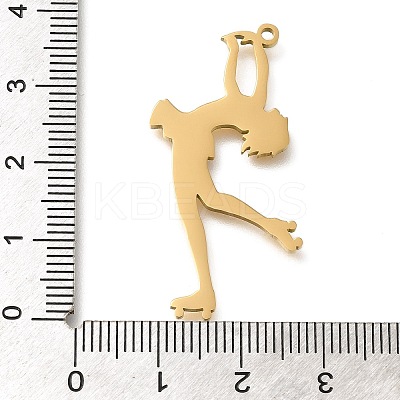 304 Stainless Steel Pendants STAS-R131-11G-04-1