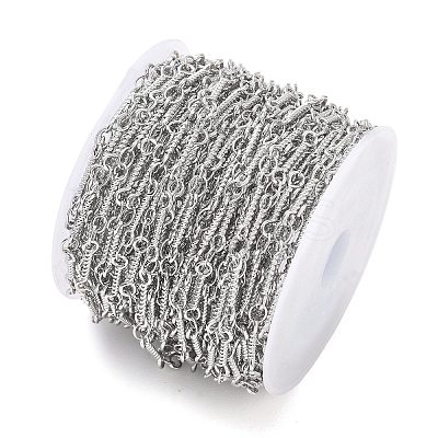 Rack Plating Alloy Bar Link Chains LCHA-N005-01P-1