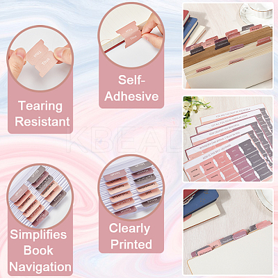 Label Sticker Paper Self-Adhesive Stickers DIY-WH20001-30A-1