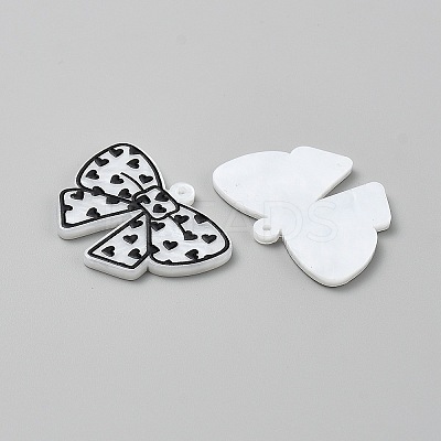 Opaque Print Acrylic Pendants LS-MACR-WH20003-11D-1