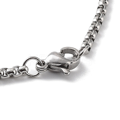 Non-Tarnish 201 Stainless Steel Pendant Necklaces NJEW-K253-24P-1