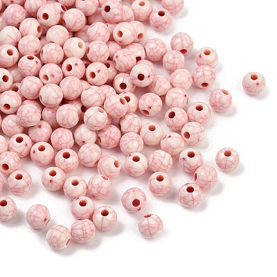 Acrylic Imitation Turquoise Beads OACR-S047-20A-1