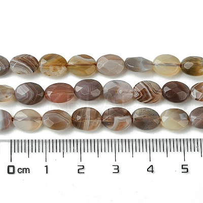 Natural Botswana Agate Beads Strands G-H004-B02-01-1