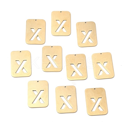 Ion Plating(IP) 304 Stainless Steel Pendants STAS-K216-49X-G-1