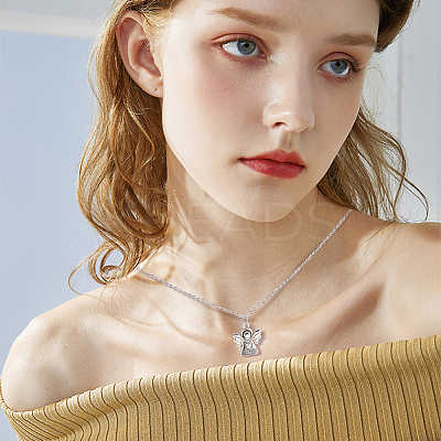 20Pcs 304 Stainless Steel Cable Chains Necklaces Ser for Men Women NJEW-NB0001-08-1
