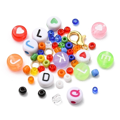 DIY Bracelet Necklace Making Kit DIY-YW0006-46-1