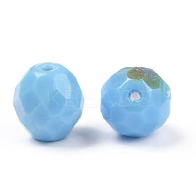 Fire-Polished Czech Glass Beads LAMP-O017-151-BM10-1