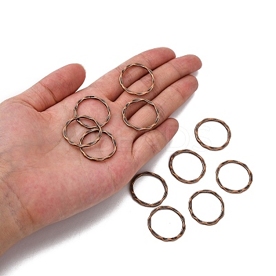 Tibetan Style Linking Rings LS-X-PALLOY-A017-R-FF-1
