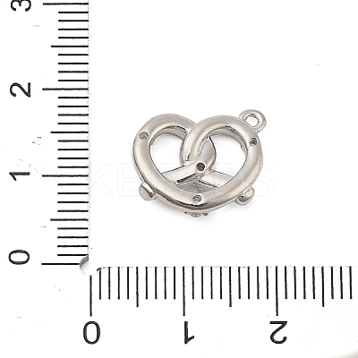 Brass Micro Pave Cubic Zirconia Pendants KK-I380-07P-1