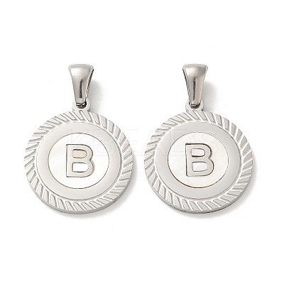 304 Stainless Steel Pendants STAS-I204-B-P-1