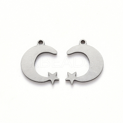 Non-Tarnish 201 Stainless Steel Charms STAS-N092-106-1
