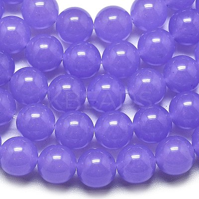 Natural Malaysia Jade Beads Strands G-L645-C01-10mm-06-1
