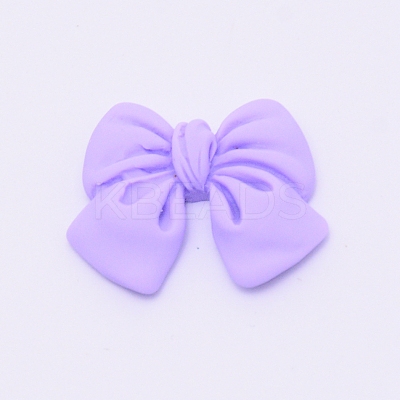 Resin Frosted Cabochons CRES-WH0003-01A-05-1