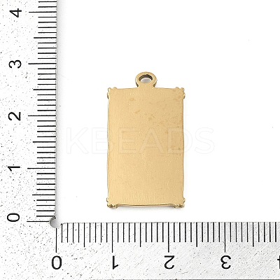304 Stainless Steel Pendants STAS-I325-115D-G-1