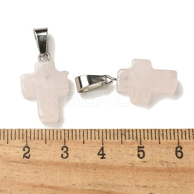 Natural & Synthetic Mixed Gemstone Pendants G-Z067-04P-01-1