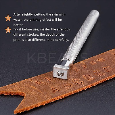 Leathercarft Stamping Tool Set TOOL-WH0119-67-1