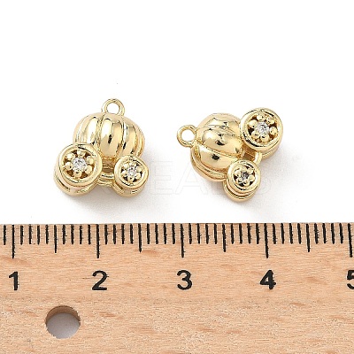 Brass Micro Pave Cubic Zirconia Pendants LS-KK-L260-17G-1