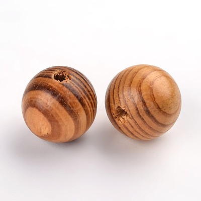 Natural Wood Beads WOOD-Q009-8mm-LF-1
