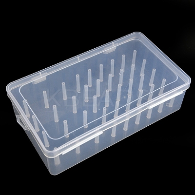 Plastic Sewing Thread Storage Box PW-WG35374-01-1