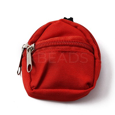 Mini Cloth Doll Backpack AJEW-WH0307-21B-1