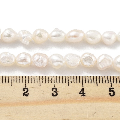 Natural Cultured Freshwater Pearl Beads Strands PEAR-P062-24A-1