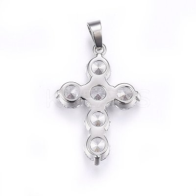 304 Stainless Steel Pendants STAS-E439-72P-1