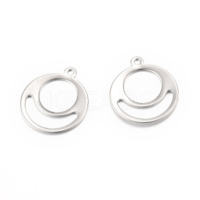 Tarnish Resistant 201 Stainless Steel Charms STAS-S054-33-1