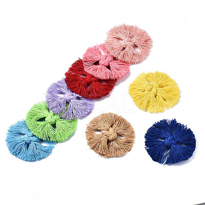 Polycotton(Polyester Cotton) Woven Pendant Decorations FIND-S324-001-1