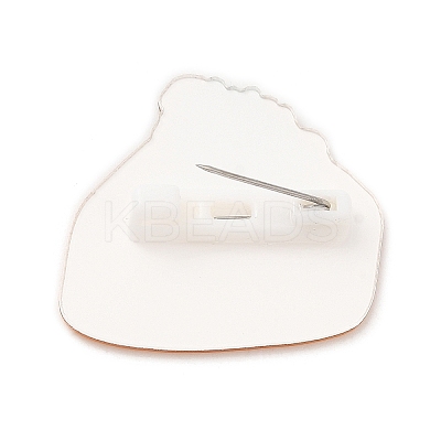 Cartoon Style Acrylic Brooches LS-JEWB-P018-02C-1