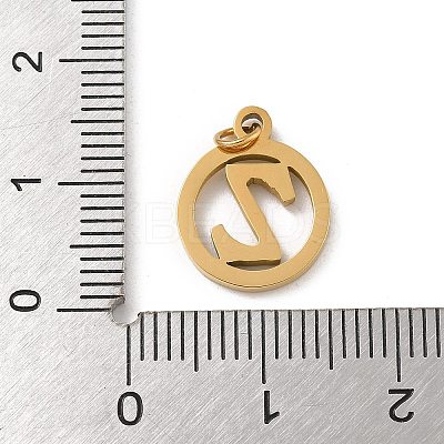 304 Stainless Steel Charms
with Jump Ring STAS-R001-02G-Z-1