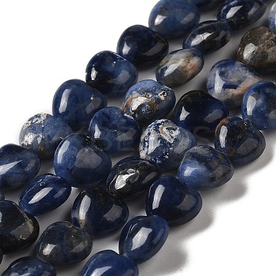 Natural Sodalite Beads Strands G-B022-18B-1