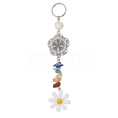 Flower Resin Keychains KEYC-JKC00556-05-1