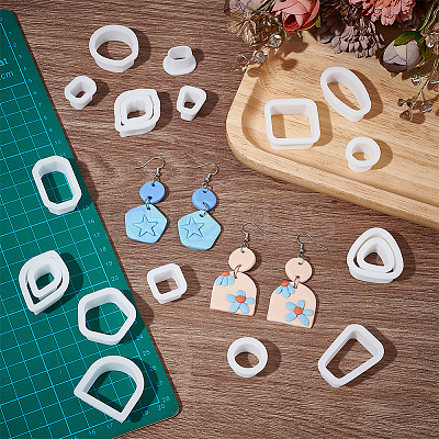 10Sets 10 Styles Plastic Molds DIY-UN0007-34-1