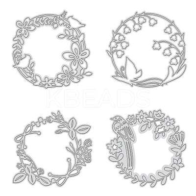 Garland Carbon Steel Cutting Dies Stencils DIY-DM0001-012MP-1