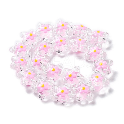Transparent Glass Beads GLAA-H028-01-1